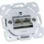 Hager G3140 toma de datos Cat.6a 2 tomas 8/8 polos (G3140)