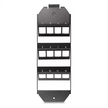 Set de montaje DeLOCK 88063 negro metal