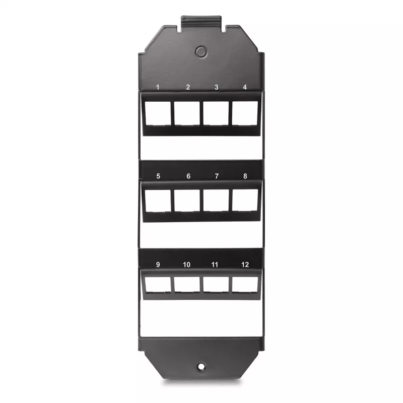 Set de montaje DeLOCK 88063 negro metal