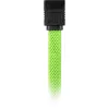 Cable SATA Sharkoon SATA 3 0,3 m 7 pines negro verde