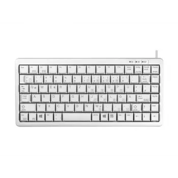Teclado CHERRY Compact, combo (USB + PS/2) de oficina USB + PS/2 QWERTY gris