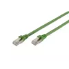 Cable de red Digitus CAT 6A S/FTP RJ-45 3m verde