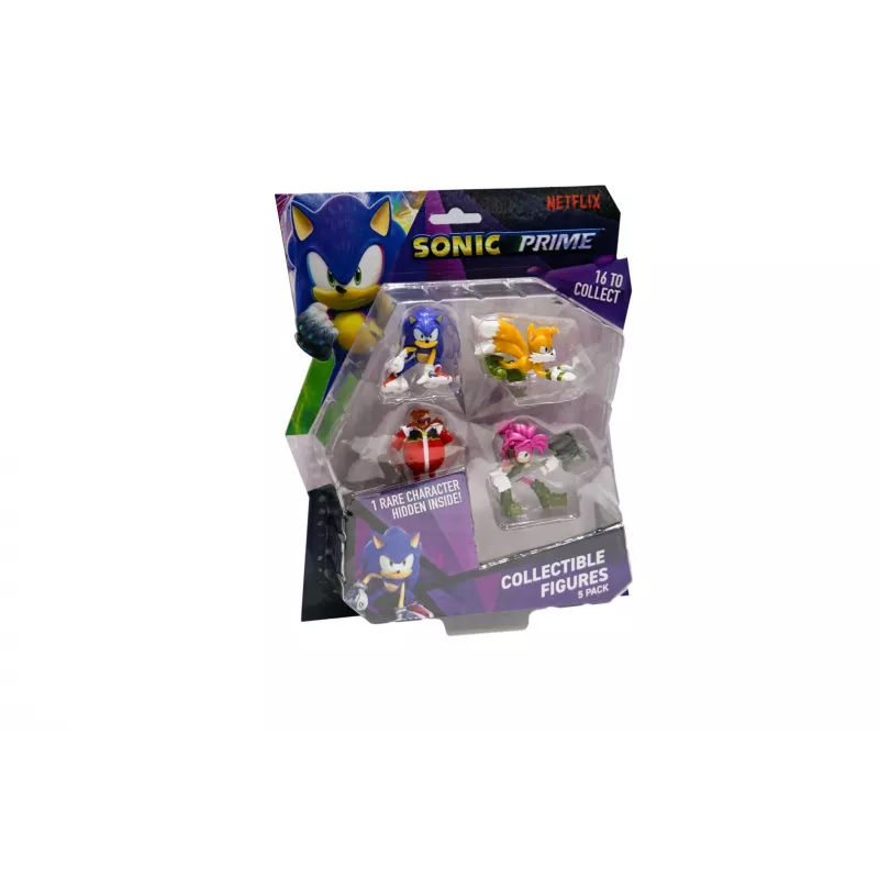 SONIC PRIME - set de 5 figuras surtidas