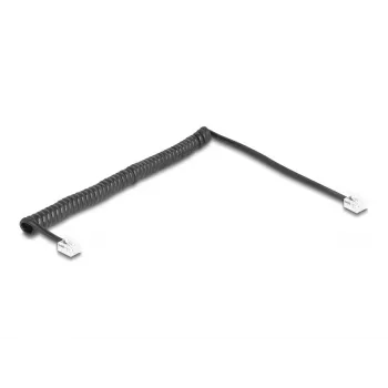 Cable de teléfono DeLOCK 90202 2 m negro