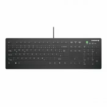 Teclado médico CHERRY AK-C8112 USB QWERTZ Alemán Negro 105 teclas