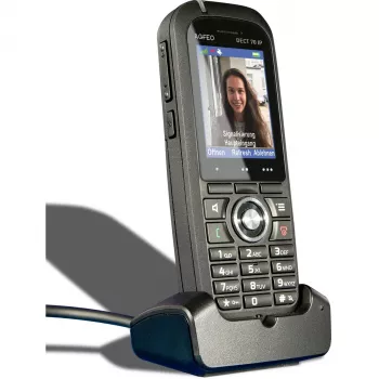 Teléfono IP AGFEO DECT 70 IP Negro