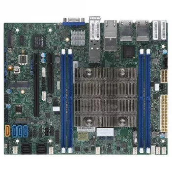 Supermicro - X11SDV-8C-TP8F - Placa base - FlexATX - Intel Xeon D-2146NT USB 3.0 4 x Gigabit LAN 4 x 10 Gigabit LAN Gráficos integrados