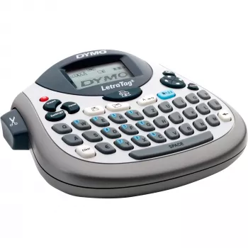 Impresora de etiquetas Dymo LetraTag LT-100T con teclado QWERTZ, impresora de etiquetas térmica portátil