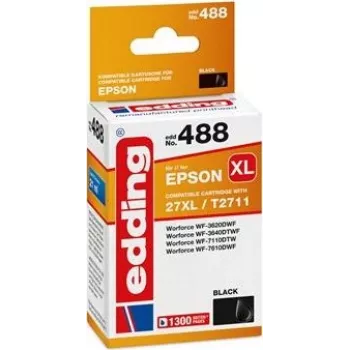 Consumible de impresora Edding 18-488 negro