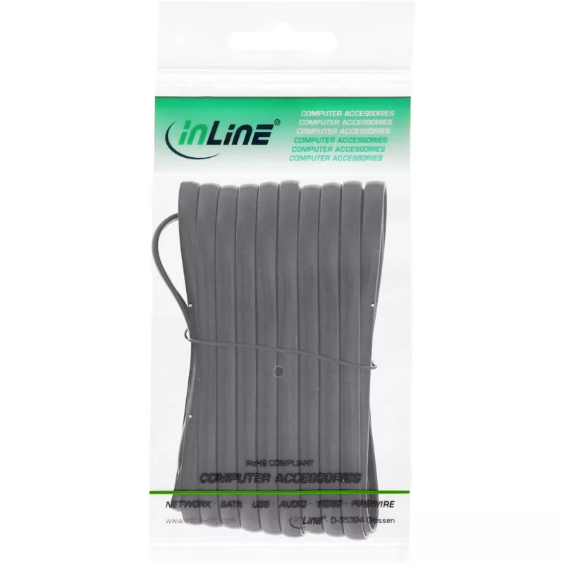 Cable modular InLine RJ12 macho / macho 6P6C 20m