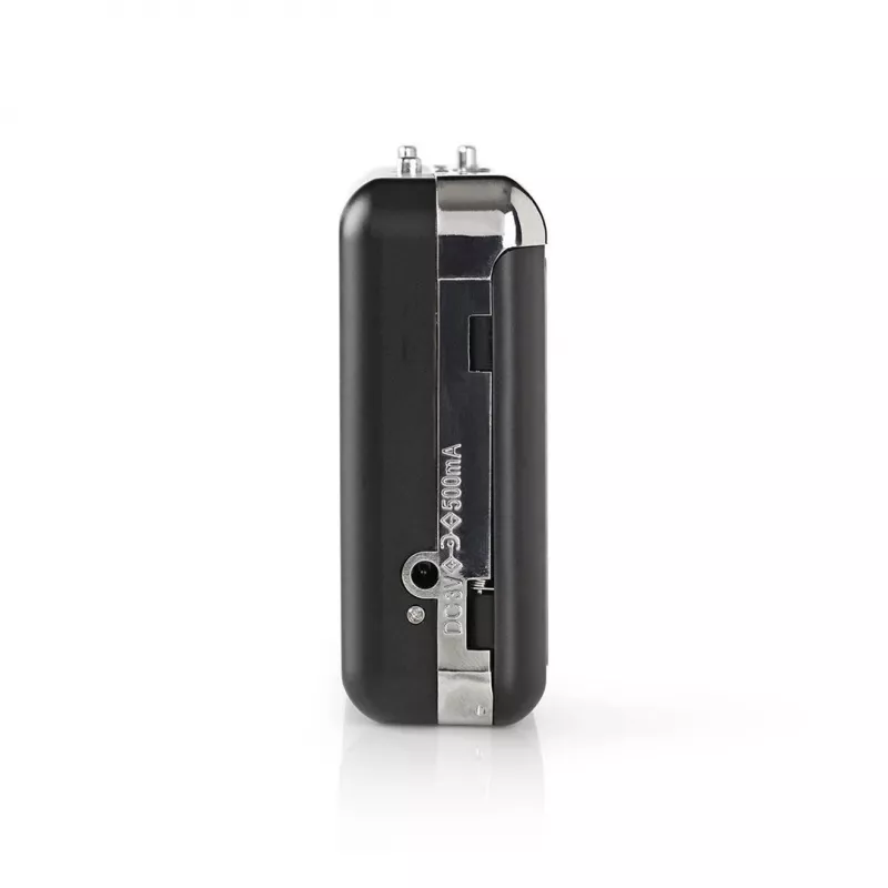 Nedis ACGRU100GY Convertidor de casete USB / 3,5 mm Alimentación USB/batería Gris