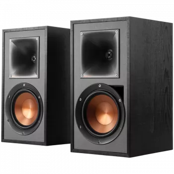 Altavoz de estantería activo KLIPSCH R-51PM — con cable e inalámbrico, 120 W, negro/cobre