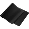 Alfombrilla de escritorio de piel sintética – Negro
