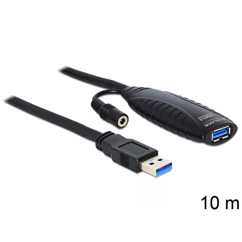 Cable USB DeLOCK USB3.0-A - USB3.0-A 10m
