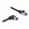 Cable de red DeLOCK RJ45 Cat.6A S/FTP 0,5 m negro