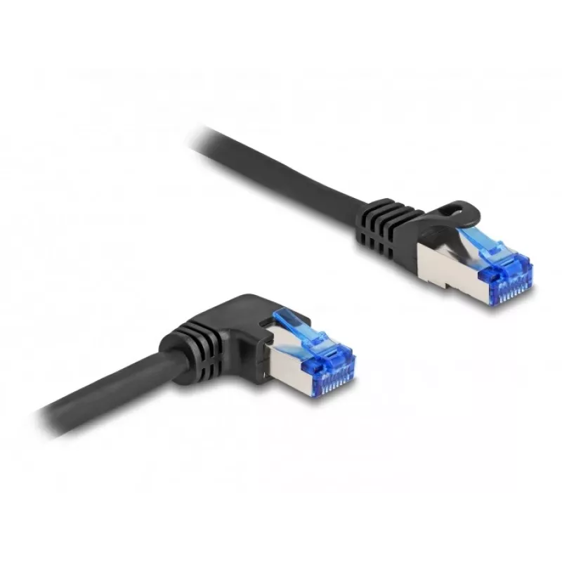 Cable de red DeLOCK RJ45 Cat.6A S/FTP 0,5 m negro