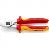 Knipex 95 16 165 cizalla para cables aislada, 165 mm