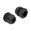 Pasacables DeLOCK 60393 negro plástico 2 uds.