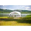 Pabellón Event Shelter, 3,65 x 3,65 m (Gris claro/Gris)