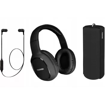 Auriculares Toshiba Triple Pack HSP-3P19-II negros
