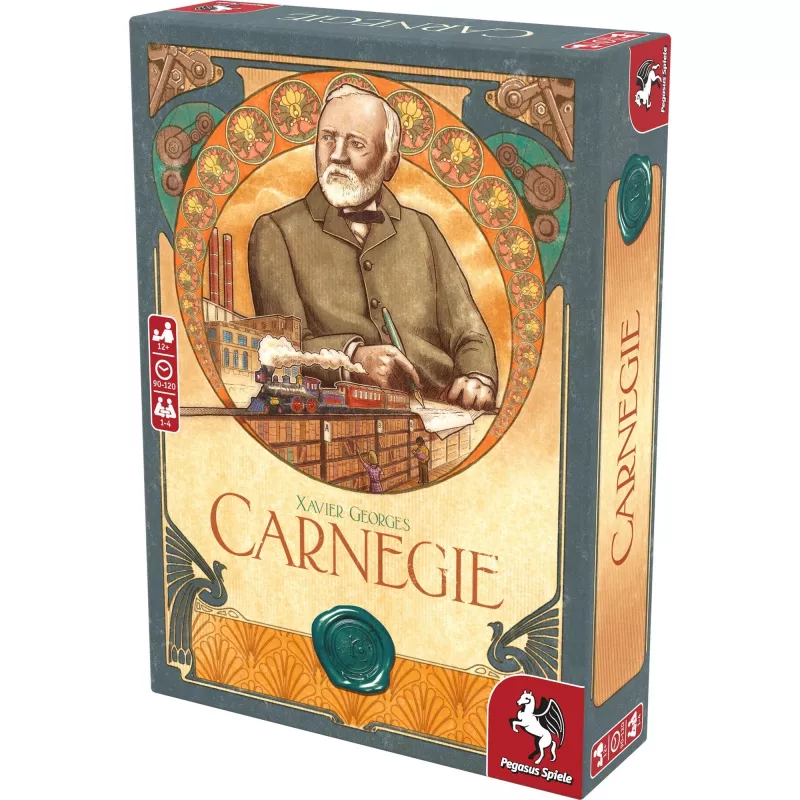 Pegasus Spiele Carnegie juego de mesa de economía