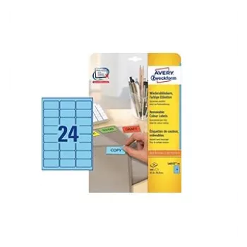 Etiquetas autoadhesivas Avery L6032-20