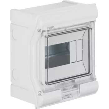 Hager Vector IP65 6PLE UV estable sin LE VE106SN (VE106SN)