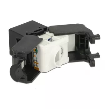 Delock 86267 módulo Keystone de RJ45 a LSA Cat.6A UTP, negro