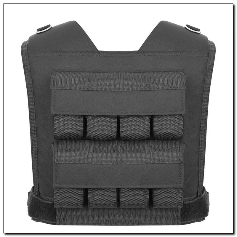 Chaleco de peso HMS Fitness KTO16 acero negro
