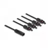 Divisor de cable DeLOCK DL4 cable divisor solar 1 x conector macho a 4 x conector hembra 50 cm negro
