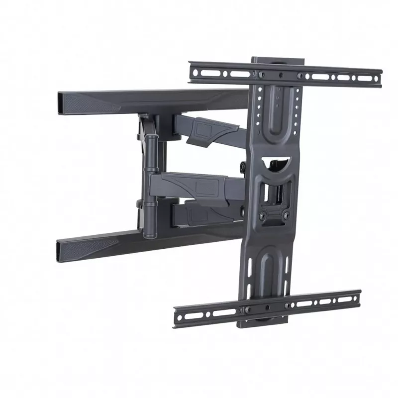 Soporte de pared para TV ART para LCD/LED 40–75 pulgadas hasta 45 kg, inclinable y orientable, altura 52–380 mm, máx. VESA 600x400