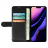 Funda cartera Krusell para Apple iPhone 12 Pro Max – negra, funda tipo folio con compartimento para tarjetas