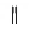 Wentronic goobay - Cable USB - USB-C (M) a USB-C (M) - USB 2.0 3 A - 0,5 m - negro (66316)