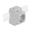 Toma de corriente CEE 7/3 DeLOCK 11469 gris claro 250V 16A