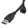 ROLINE - cable USB - USB Type-A de 9 pines (M) - Micro-USB Type-B de 10 pines (M) - 3 m (USB 3.0) - negro (11.02.8877)