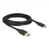 Cable USB DeLOCK SuperSpeed USB 3.2 Gen 2 Type-A a Type-C 3 m