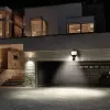 Maclean MCE442 Foco LED solar con detector de movimiento Foco de pared IP44 6W 6000K