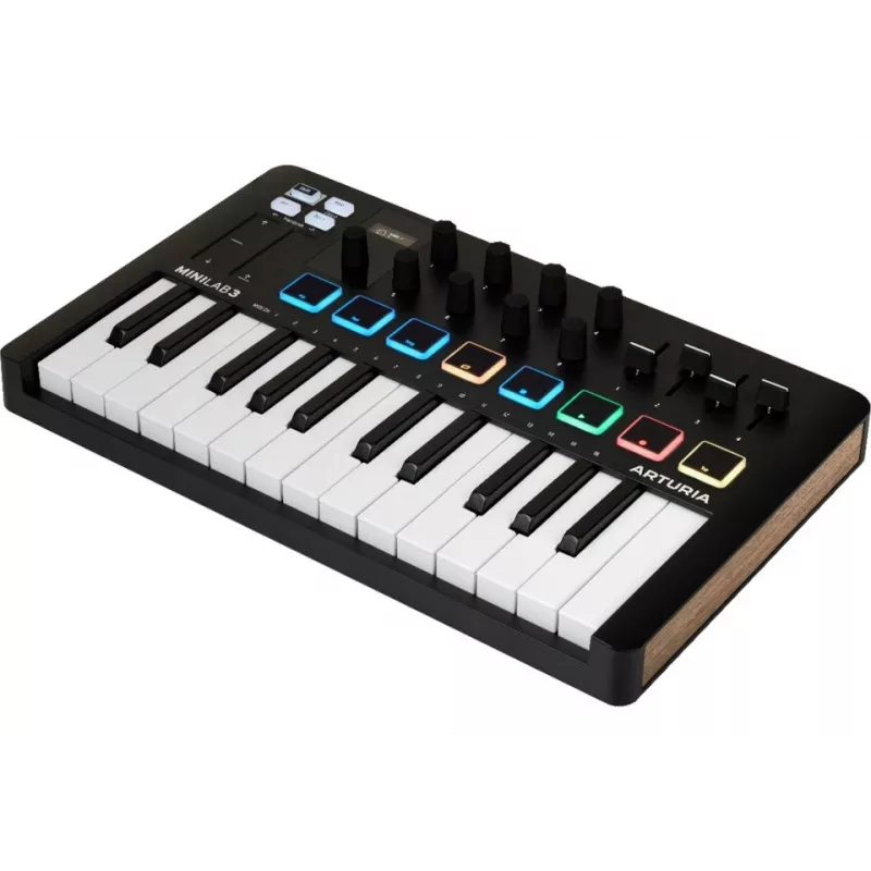 Arturia MiniLab 3 ART000134 teclado controlador MIDI, negro