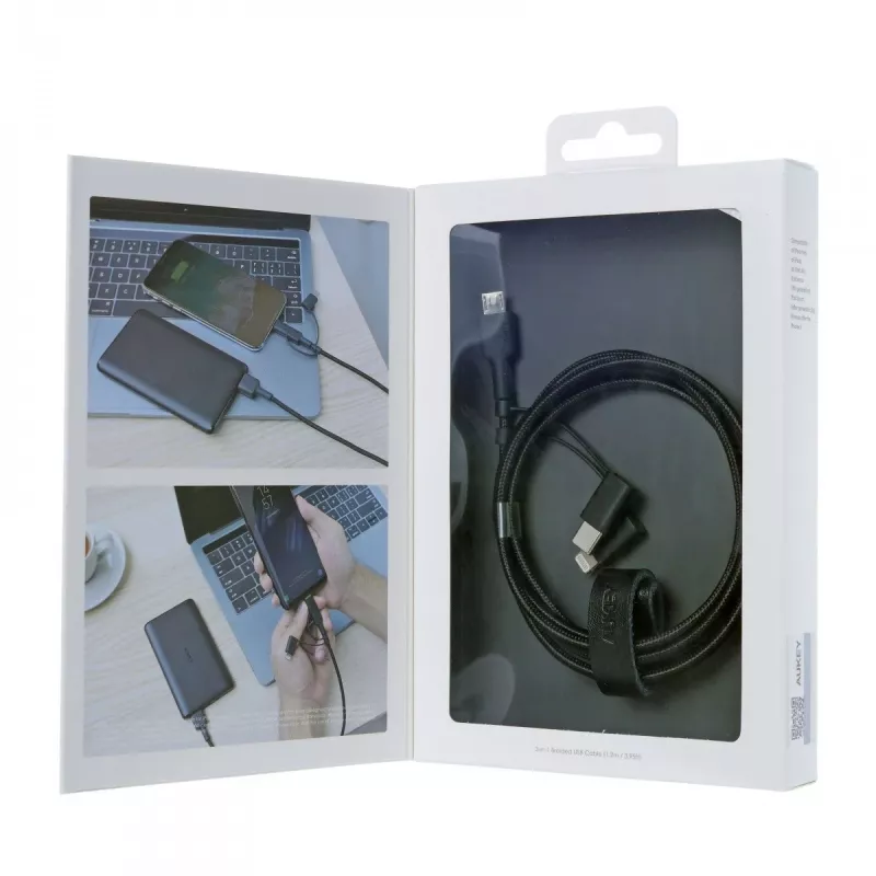 Cable Lightning AUKEY CB-BAL5 1,2 m