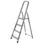Escalera doméstica de aluminio 4 peldaños 000705 KRAUSE