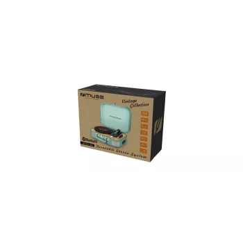 Muse MT-201WG Tocadiscos estéreo, conexión USB, entrada AUX