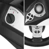 Volante nano rs RS700 con cable USB 270° de rotación, 10 botones, pedales, vibración, cable de 1,8 m