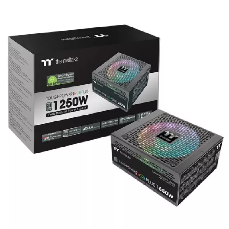 Fuente de alimentación Thermaltake Toughpower iRGB 1250W