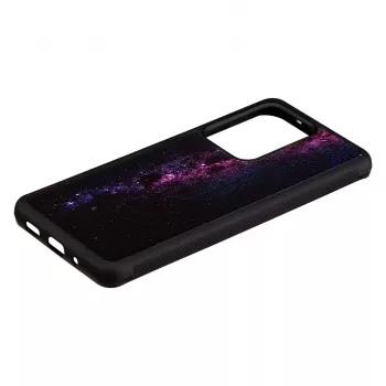 Funda protectora iKins para Samsung Galaxy S20 Ultra – acabado Milky Way negro