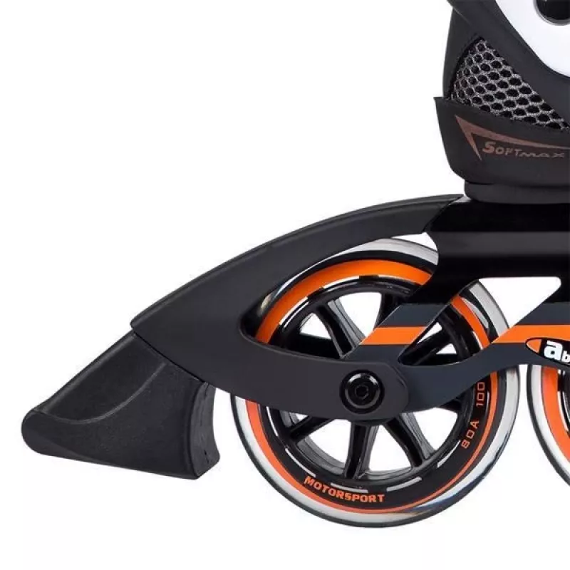 Patines en línea Nils Extreme NA1060S NEGRO-NARANJA talla 40