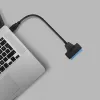 Qoltec 51855 adaptador USB 3.0 a SATA para HDD/SSD de 2,5″