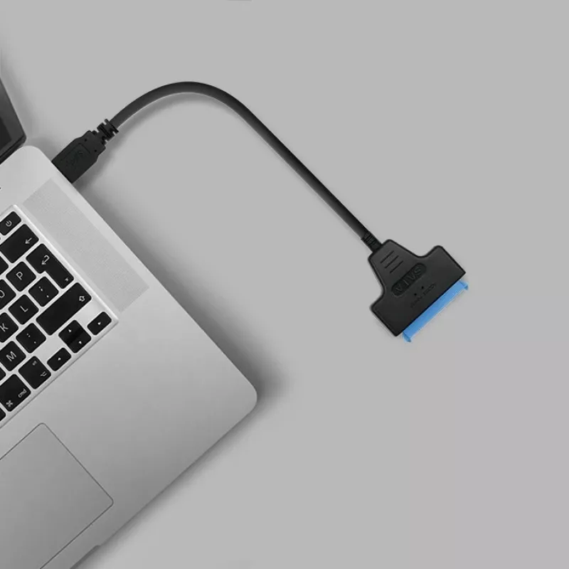 Qoltec 51855 adaptador USB 3.0 a SATA para HDD/SSD de 2,5″