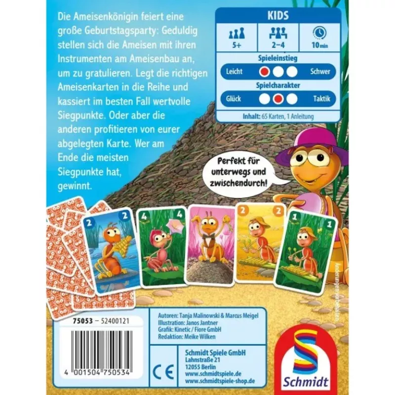 Stau vorm Bau, Juego de cartas