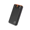 Cargador portátil TRACER EnerGen 20000 mAh, Power Delivery 20W, entrada USB-C, 2 salidas USB-A, soporte para 3 dispositivos, naranja
