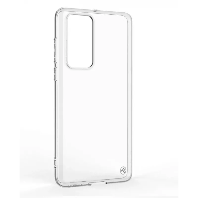 Funda de silicona Tellur para Huawei P40, transparente